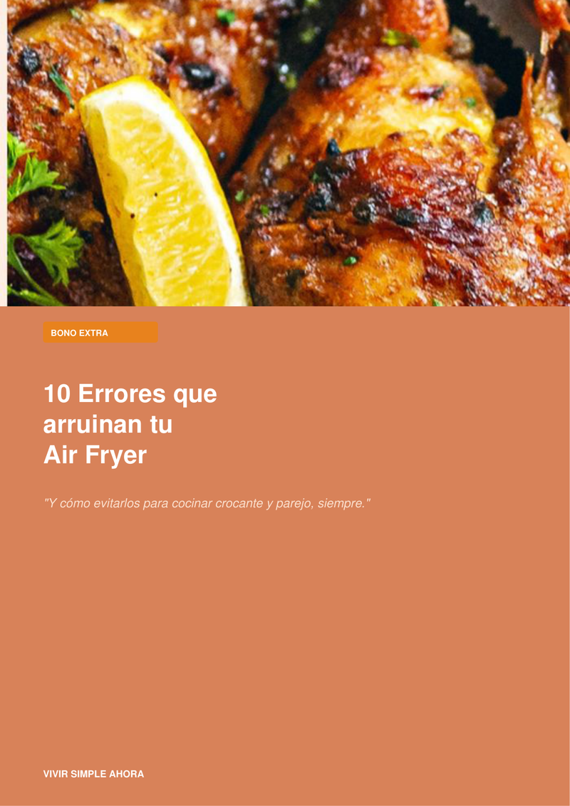 BONO #4 — Errores Comunes Air Fryer